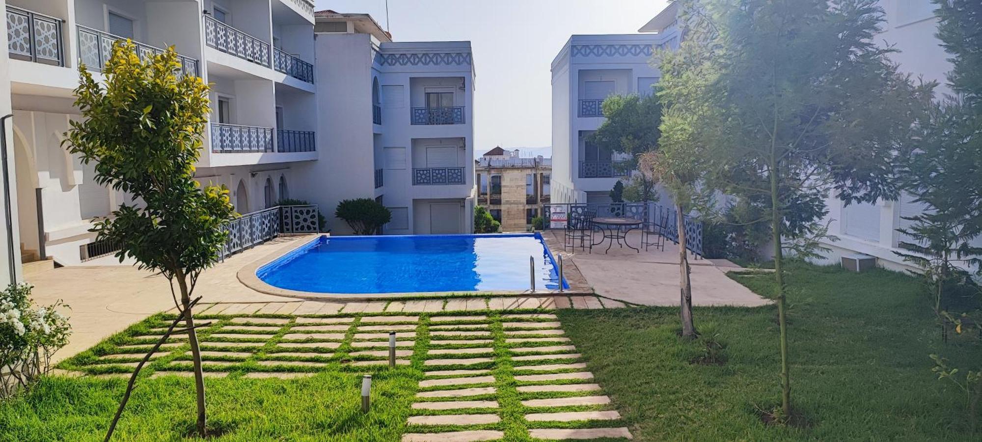 Magnifique Appartement De Standing A Tanger Avec Vue Sur Mer Et Acces Piscine 외부 사진